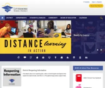 Livermoreschools.com(Livermore Valley Joint Unified School District) Screenshot