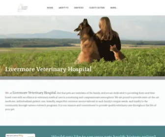 Livermoreveterinary.com(Livermore Veterinary Hospital) Screenshot