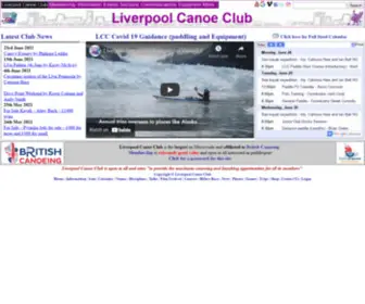 Liverpoolcanoeclub.co.uk(Liverpool Canoe Club) Screenshot