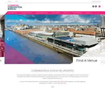 Liverpoolconventionbureau.com(Liverpool Convention Bureau) Screenshot