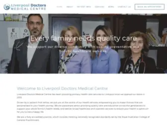 Liverpooldoctorsmedicalcentre.com(Liverpool Doctors Medical Centre) Screenshot