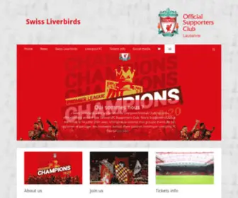 Liverpoolfc.ch(Swiss Liverbirds) Screenshot