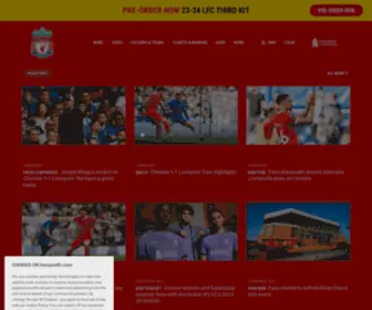 Liverpoolfc.com(Liverpool FC) Screenshot