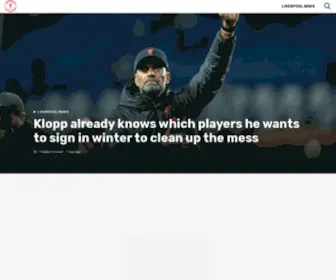 Liverpoolfcnews.co.uk(Own this domain) Screenshot