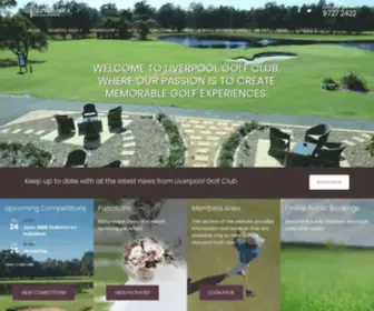 Liverpoolgolf.com.au(Liverpool Golf Club) Screenshot