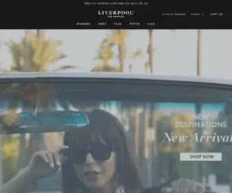 Liverpooljeans.com(LIVERPOOL LOS ANGELES) Screenshot