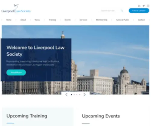 Liverpoollawsociety.org.uk(Liverpool Law Society) Screenshot