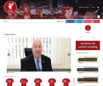 Liverpoolway.co.uk(The Liverpool Way) Screenshot