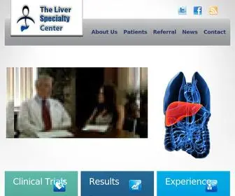 Liverspecialtycenter.com(Liver Specialty Center) Screenshot