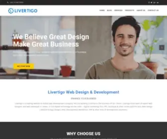 Livertigo.com(Livertigo web solution) Screenshot