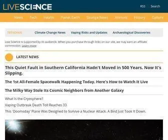 Livescience.com(Live Science) Screenshot