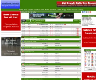 Livescore.com.ro(LiveScore) Screenshot