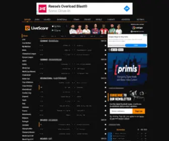 Livescoresoccer.com(Football) Screenshot