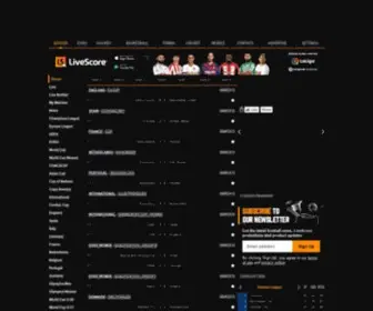 Livescore.ws(Live Football Scores) Screenshot