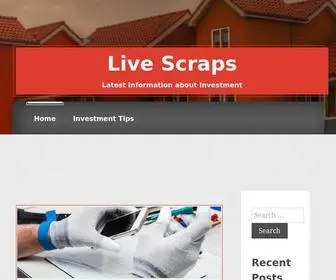 Livescraps.com(These days mobile repairing training) Screenshot