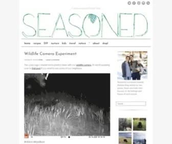 Liveseasoned.com(A nature) Screenshot