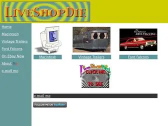 Liveshopdie.com(Live Shop Die) Screenshot