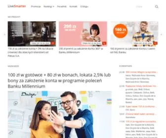 Livesmarter.pl(Promocje bankowe) Screenshot