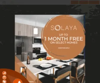 Livesolaya.com(Solaya Apartments) Screenshot