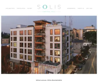 Livesolis.com(Seattle's most sustainable) Screenshot