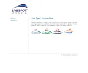 Livesportinteractive.com(Live Sport Interactive) Screenshot