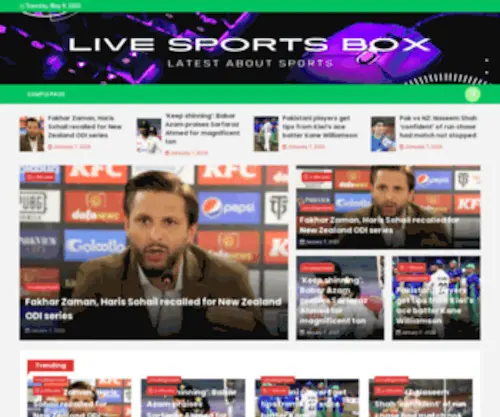 Livesportsbox.com(Sample Page) Screenshot