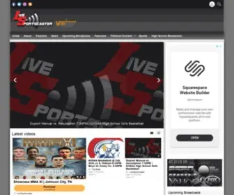 Livesportscaster.com(Live Video Streaming & Audio Podcast Network) Screenshot