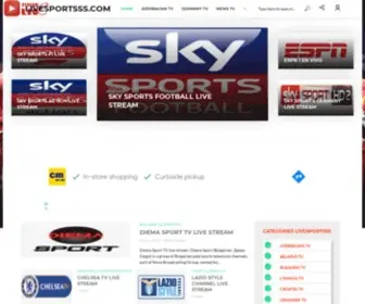 Livesportsss.com(Live sports stream share) Screenshot
