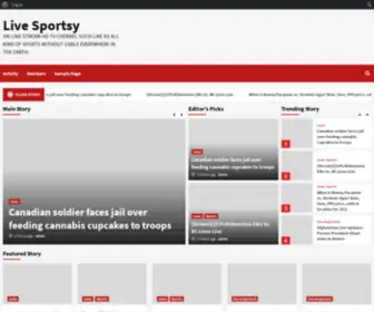 Livesportsy.com(Live Sportsy) Screenshot