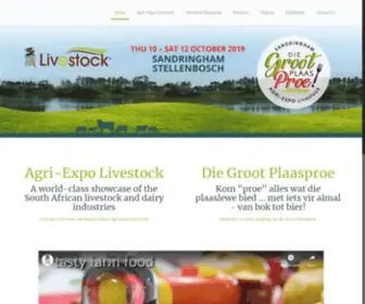 Livestock.org.za(Agri-Expo Livestock) Screenshot