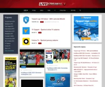 Livestreaming.cz(Športové) Screenshot