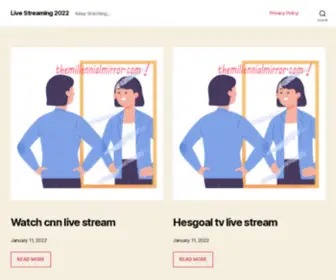 Livestreaming2022.com(Keep Watching) Screenshot