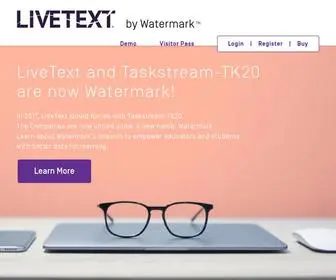 Livetext.com(LiveText by Watermark) Screenshot