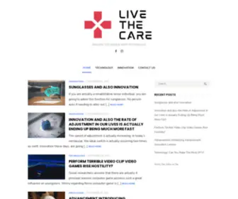 Livethecare.com(Live The Care) Screenshot