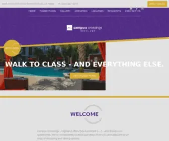 Livethehighland.com(Campus Crossings Highland) Screenshot