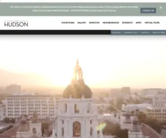 Livethehudson.com(Apartments for Rent in Pasadena California) Screenshot