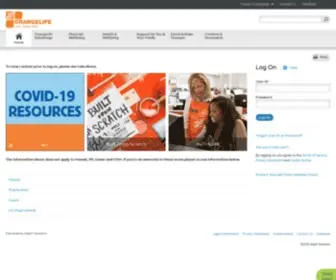 Livetheorangelife.com(Home Depot Live The Orange Life) Screenshot