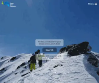 Livetheseason.com(Ski Season Accommodation) Screenshot