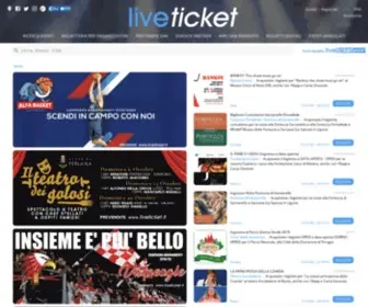 Liveticket.it(Biglietteria automatizzata siae) Screenshot