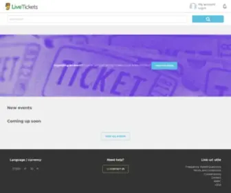 Livetickets.ro(Vinde bilete simplu si usor) Screenshot