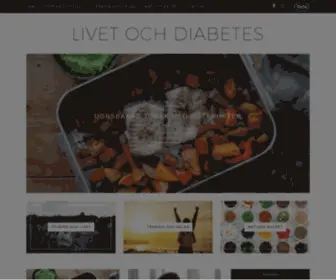 Livetochdiabetes.se(Livet och diabetes) Screenshot