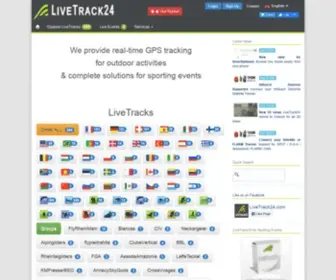 Livetrack24.com(Livetrack 24) Screenshot