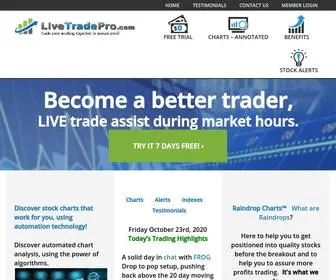 Livetradepro.com(Live Trade Pro.com) Screenshot