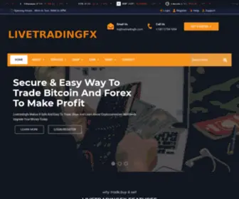 Livetradingfx.com(Forex And Crypto Currency Trading Company) Screenshot