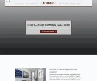 Livetrailsideapts.com(Trailside Apartments) Screenshot