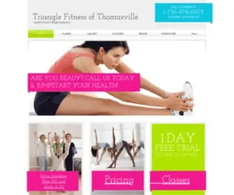 Livetrianglefit.com(HOME) Screenshot