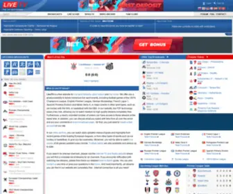 Livetv480.me(Watch live video sport streams and broadcasts online) Screenshot
