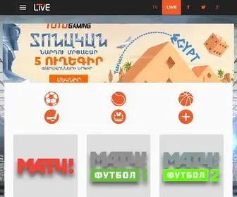Livetv.am(Default Web Site Page) Screenshot