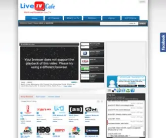 LivetvCafe.me(LivetvCafe) Screenshot