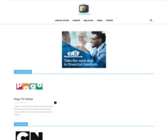 Livetvscreen.com(Watch News Channels Online From Around the World) Screenshot